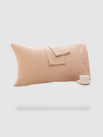Housse de coussin haut de gamme 50x80cm 2pieces - Saumon