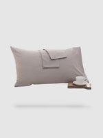 Housse de coussin haut de gamme 65x65cm 2Pieces - Gris