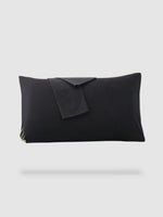 Housse de coussin haut de gamme 50x75cm 2pieces - Noir