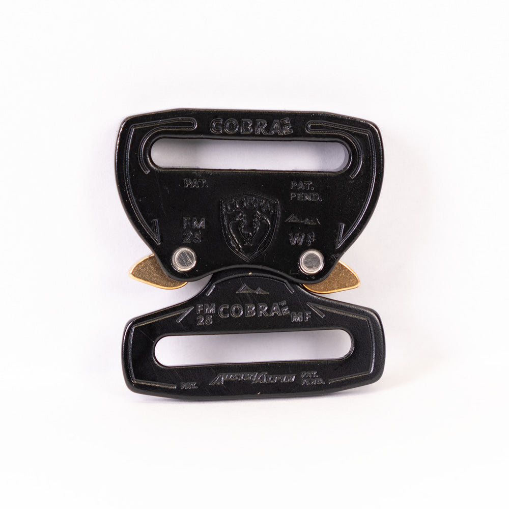 AustriAlpin Aluminium-Schnalle COBRA® FM - schwarz