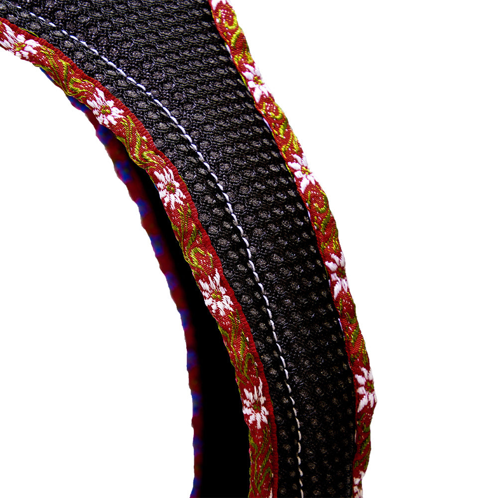 Dog harness Grossenbacher Dog`s Fun Run Edelweiss bordeaux