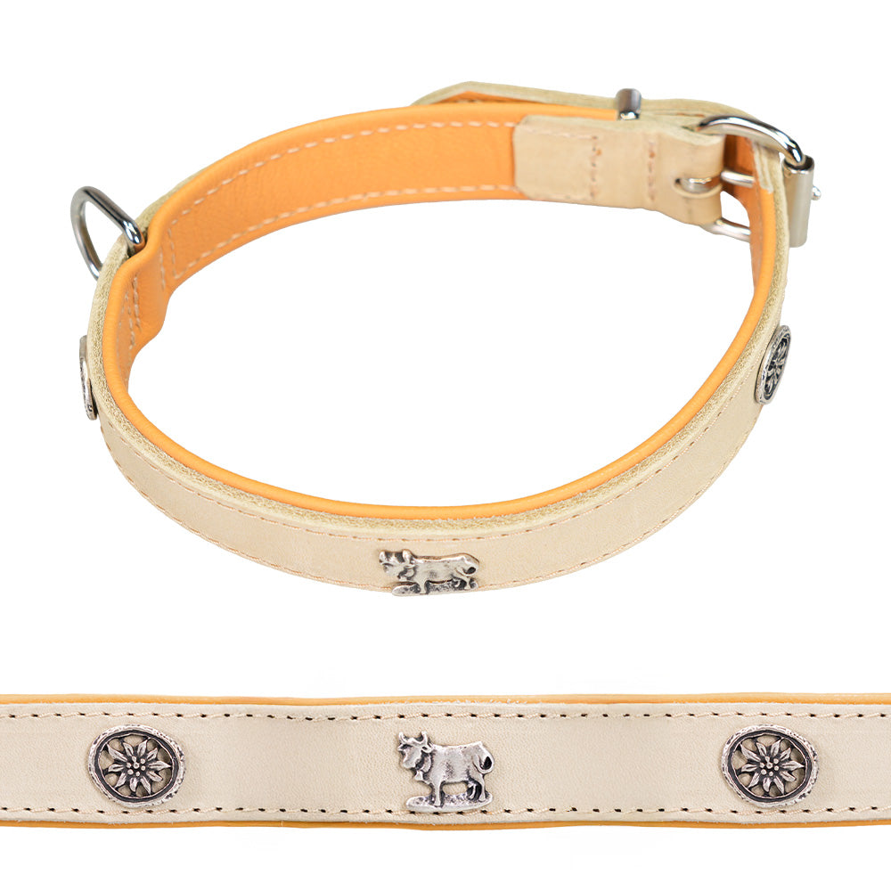 Halsband Leder Exklusiv Style