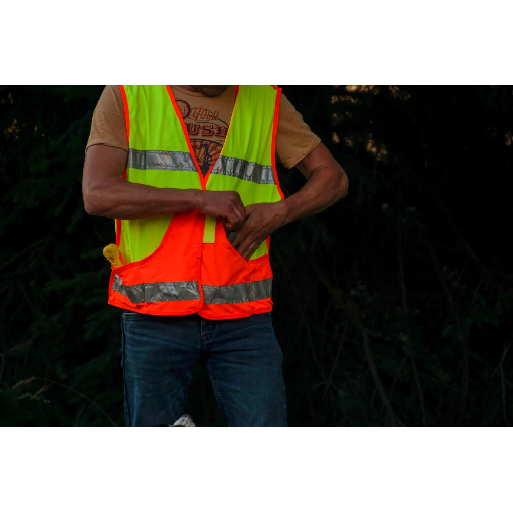 Gilet fluorescent Tamara avec poches