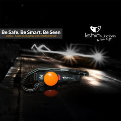 Lishinu 3-in-1 intelligente Hundeleine-Rolleine orange
