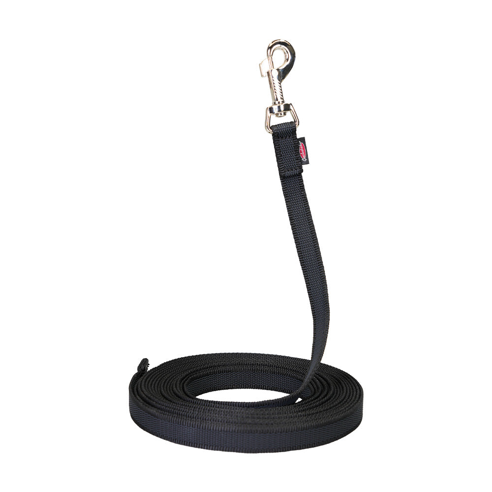 Laisse de chien à pister ABS-Mediumflex noir