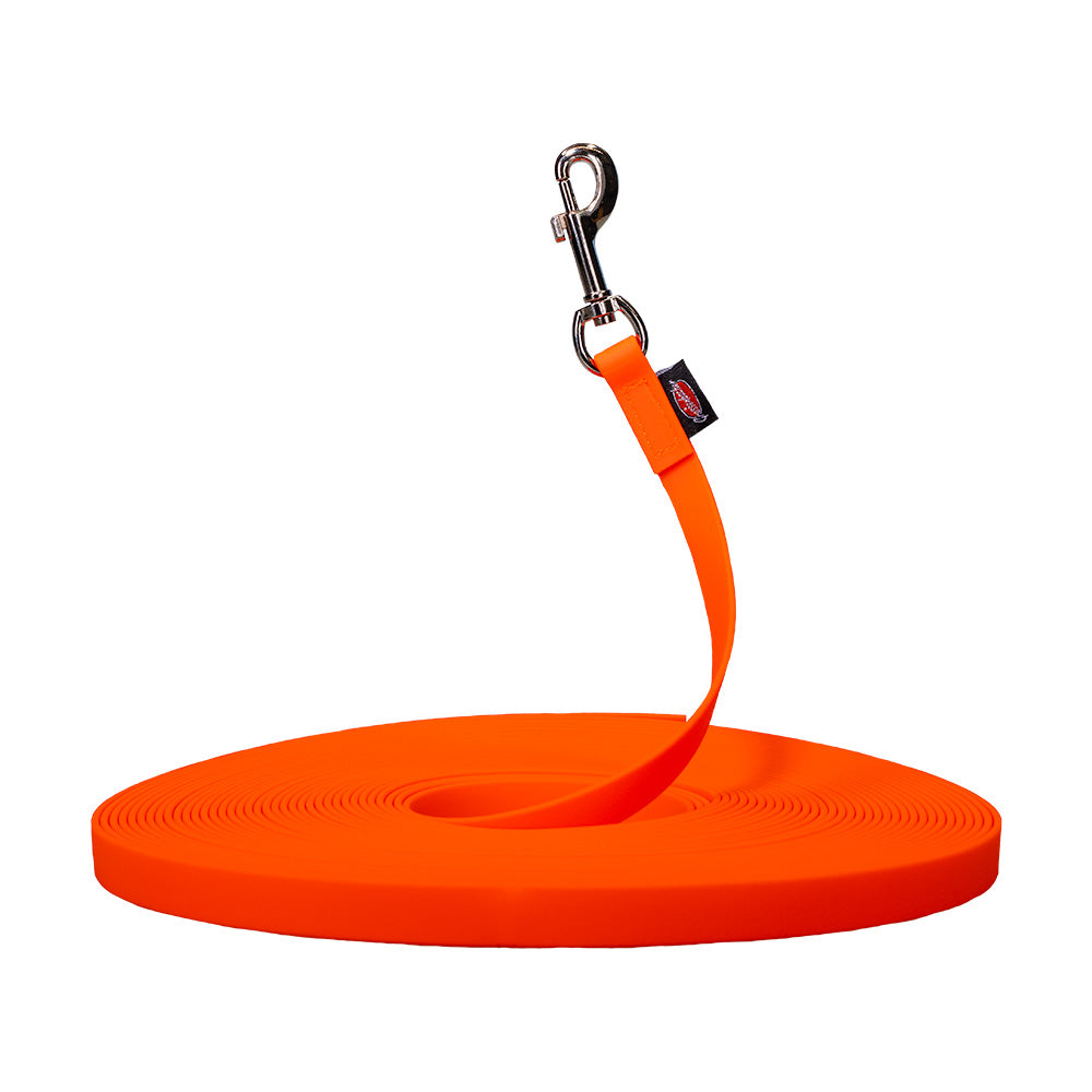 Schleppleine BIOTHANE® leuchtorange