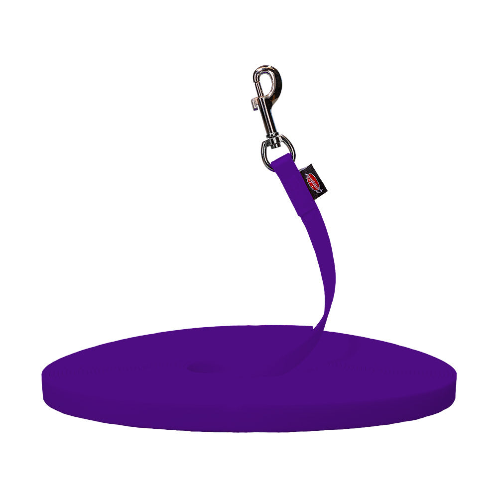 Laisse à pister BIOTHANE® violet