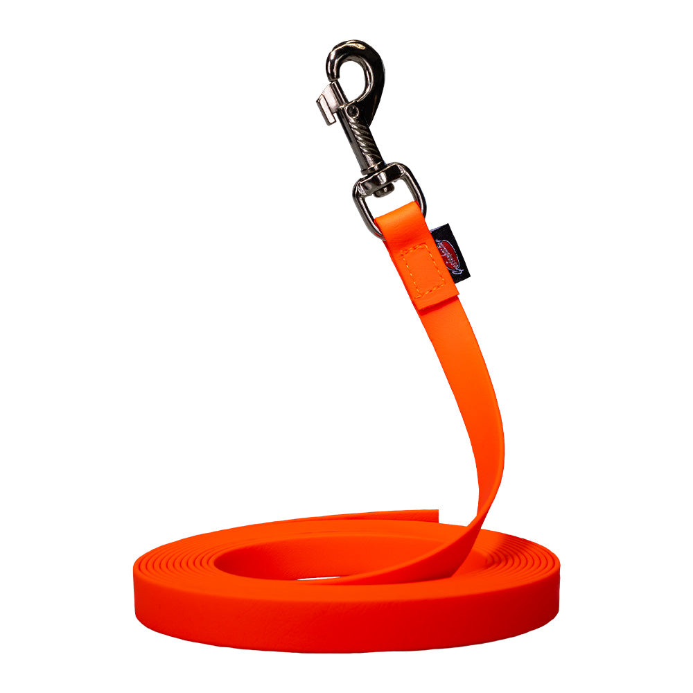 Schleppleine BIOTHANE® leuchtorange