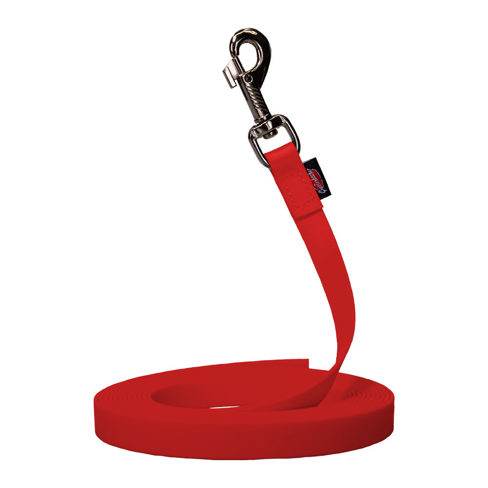 Schleppleine BIOTHANE® rot