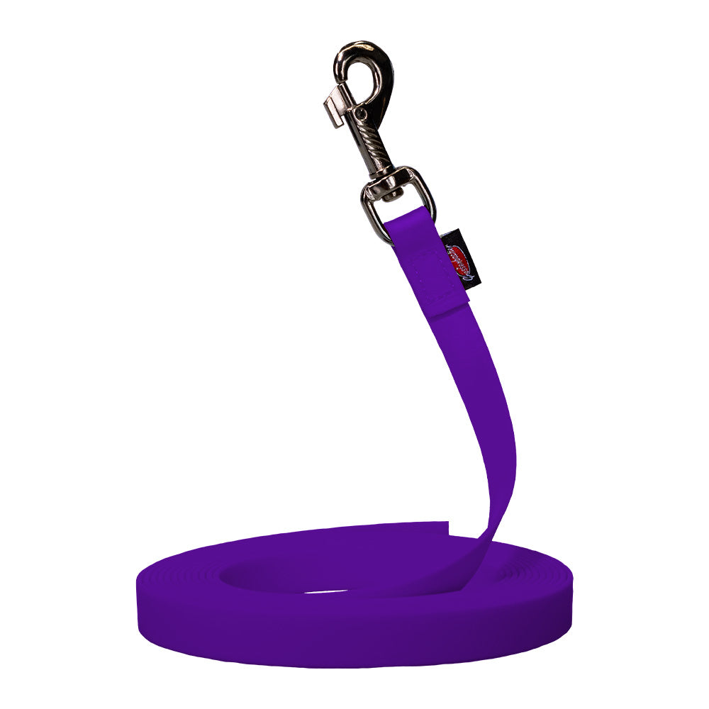 Laisse à pister BIOTHANE® violet