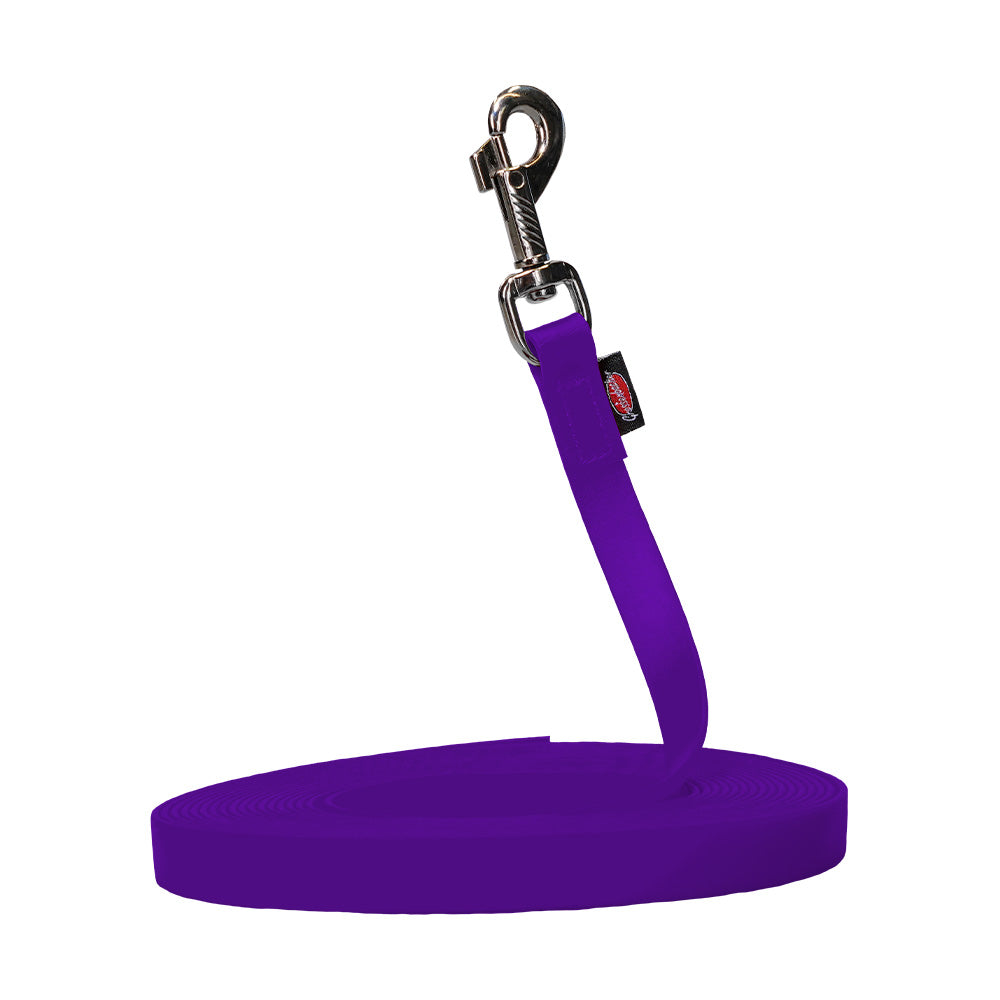 Laisse à pister BIOTHANE® violet