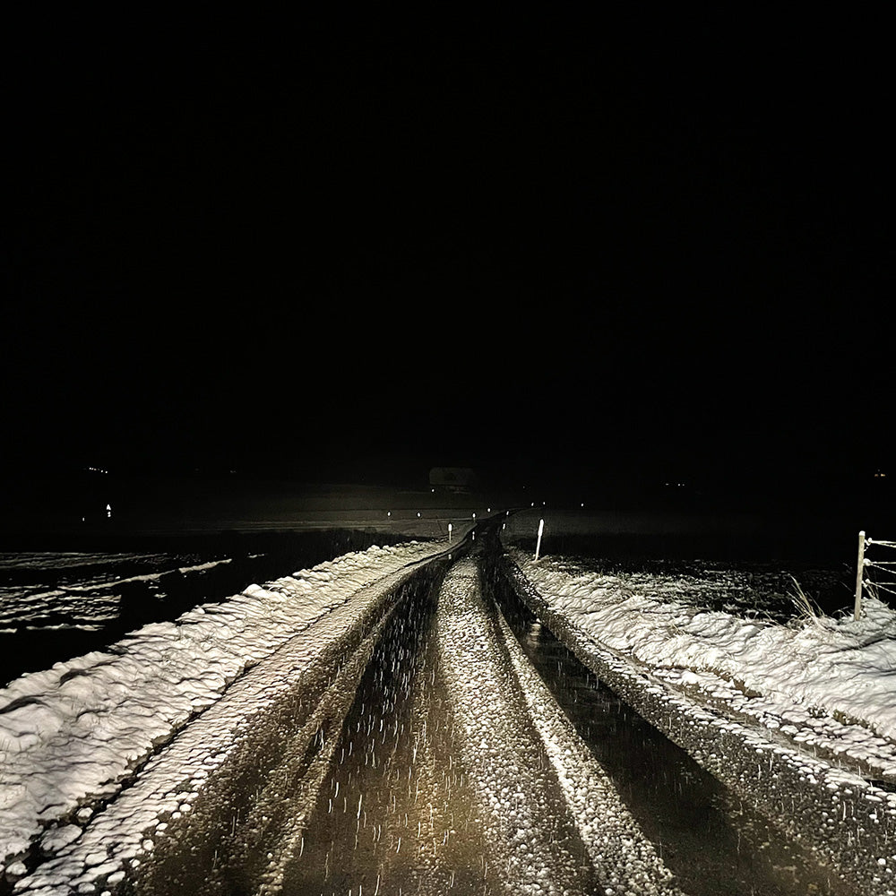 Reflektierender Schneestangenüberzug