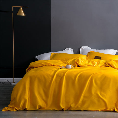 natural silk duvet cover