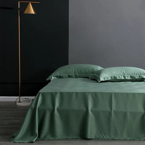 Drap plat en soie naturelle 245x270