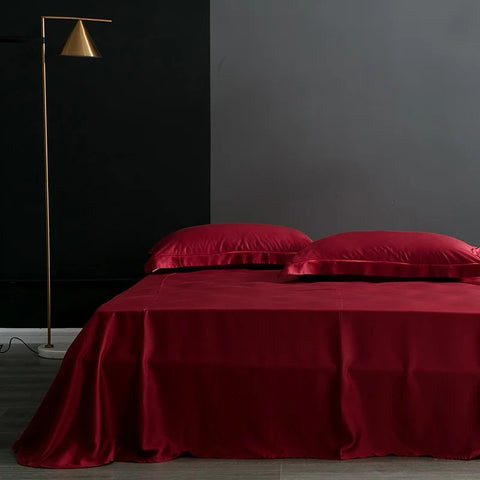 Drap plat en soie naturelle 245x270