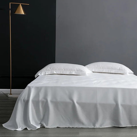 Drap plat en soie naturelle 245x270