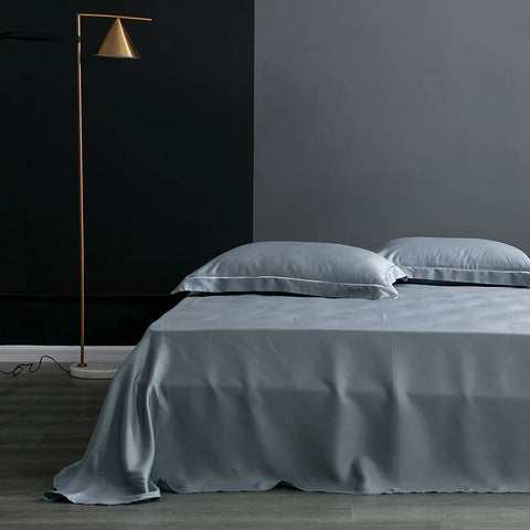 Drap plat en soie naturelle 245x270