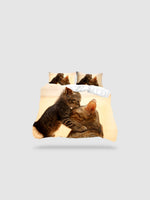 parure de lit chat 90x190 - 135x200cm