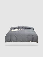 housse de couette tibétaine 200x200 - Gris