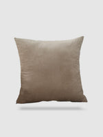 housse de coussin velours 50x50 - Beige