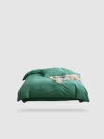 housse de couette 100% coton égyptien 180x200 - Vert clair