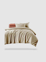 housse de couette haut de gamme 220x240 - Or