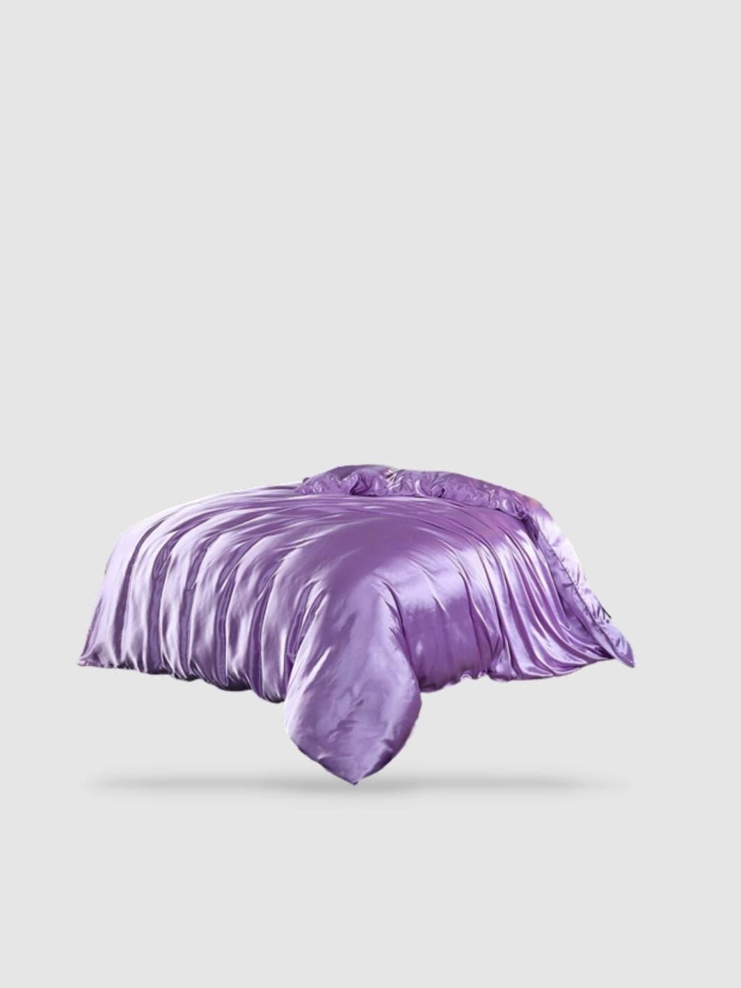 Housse de couette en soie de mûrier 260x240 - Violet