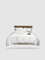 housse de couette coton Bédouins 200x230 - Blanc