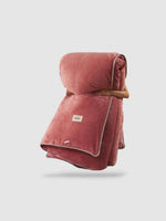 housse de couette polaire 200x230 - Rose