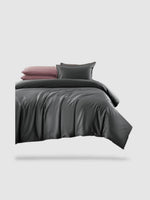housse de couette haut de gamme 230x250 - Gris