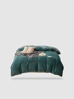 housse de couette hiver 200x230 - Vert
