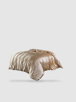 Housse de couette en soie de mûrier 230x230 - Beige