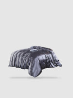 Housse de couette en soie de mûrier 230x230 - Gris