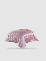Housse de couette en soie de mûrier 230x230 - Rose