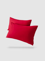 housse de coussin 100% coton 40x40 1 pièces - Rouge