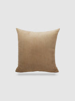 housse de coussin en Velours côtelé 40x60 - Camel
