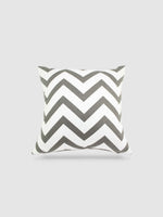 housse de coussin coton 60x60 - Gris foncé