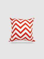 housse de coussin coton 65x65 - Orange