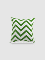 housse de coussin coton 65x65 - Vert