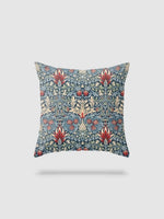 housse de coussin en lin à fleurs 40x40 - motif 11