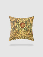 housse de coussin en lin à fleurs 40x40 - motif 14