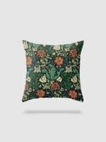 housse de coussin en lin à fleurs 40x40 - motif 5
