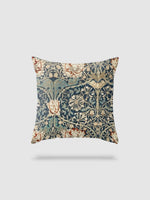 housse de coussin en lin à fleurs 40x40 - motif 6