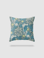 housse de coussin en lin à fleurs 50x50 - motif 12