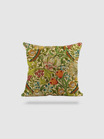 housse de coussin en lin à fleurs 60x60 - motif 2