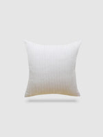 housse de coussin en velours côtelé 40x40 - Blanc cassé
