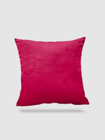 housse de coussin velours 40x40 - Bordeau