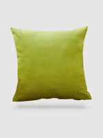 housse de coussin velours 40x40 - Vert pomme