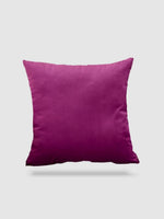 housse de coussin velours 40x40 - Violet
