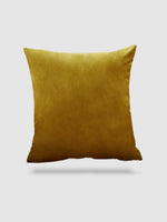 housse de coussin velours 45x45 - Camel